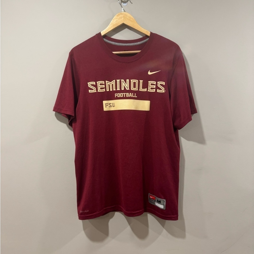 FSU Seminoles Football Nike Dri-Fit T-Shirt 🏈